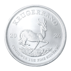 2026 1 OZ SOUTH AFRICAN SILVER KRUGERRAND