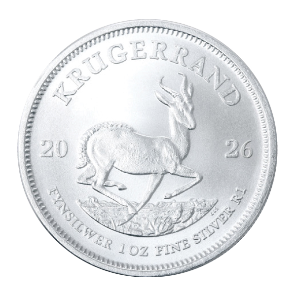 2026 1 OZ SOUTH AFRICAN SILVER KRUGERRAND - Image 2