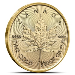 2026 1/20 OZ CANADIAN GOLD MAPLE LEAF