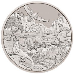2026 1 OZ PERTH PLATINUM WONDERS OF AUSTRALIA THE OUTBACK