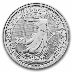 2026 1/10 OZ GREAT BRITAIN PLATINUM BRITANNIA