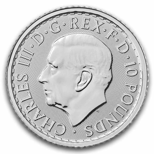 2026 1/10 OZ GREAT BRITAIN PLATINUM BRITANNIA - Image 3