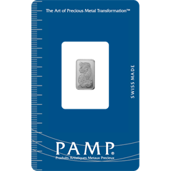 1 GRAM PALLADIUM BAR PAMP FORTUNA