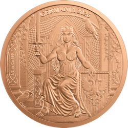 2026 1/2 OZ COPPER ROUND GERMANIA