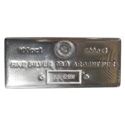 2026 100 OZ SILVER BAR ROYAL CANADIAN MINT