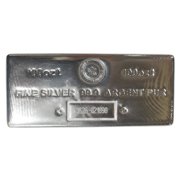 2026 100 OZ SILVER BAR ROYAL CANADIAN MINT - Image 2
