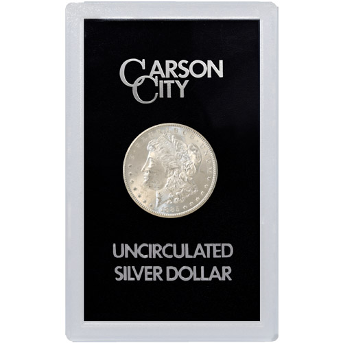 1885 AMERICAN SILVER MORGAN DOLLAR CC GSA - Image 2