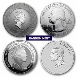5 OZ SILVER SOVEREIGN MINT COINS MISC TYPE